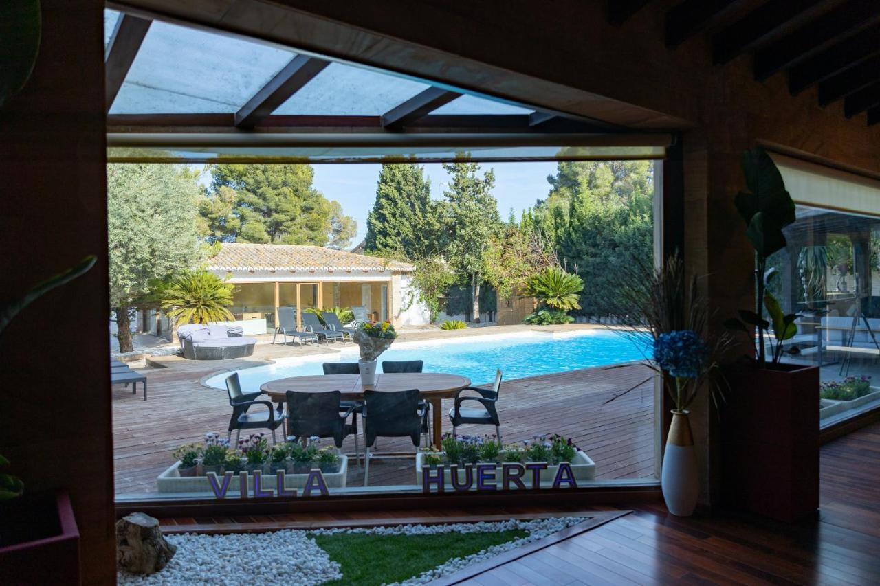 Villa Huerta 2, Paterna, Jacuzzi, Sauna ภายนอก รูปภาพ
