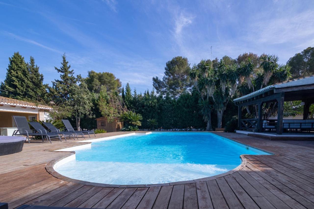 Villa Huerta 2, Paterna, Jacuzzi, Sauna ภายนอก รูปภาพ
